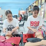 09-06-68 เรียนนวดหน้าขัดหน้า 1