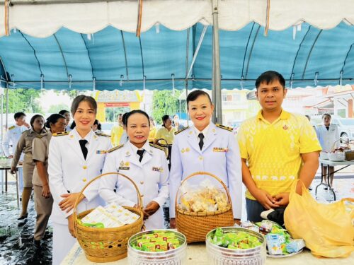 พก. โดย ศพอ.บ้านทองพูนเผ่าพนัส เข้าร่วมกิจกรรมเฉลิมพระเกียรติพระบาทสมเด็จพระเจ้าอยู่หัว เนื่องในโอกาสวันเฉลิมพระชนมพรรษา 28 กรกฎาคม 2568