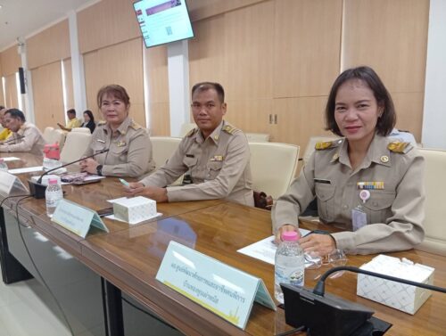 พก. โดย ศพอ.บ้านทองพูนเผ่าพนัส เข้าร่วมประชุมคณะกรมการจังหวัดอุบลราชธานีฯ ประจำเดือนกรกฎาคม 2568